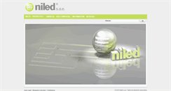 Desktop Screenshot of niled.es